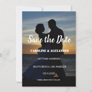 Foto Picture Happy Ever After Elegante Wedding Save The Date