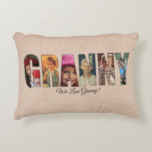 Foto Pillow GRANNY, Bilder hinzufügen, Meldung auf Dekokissen