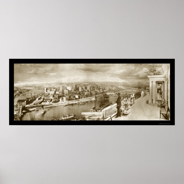 Foto Pittsburgh 1909 Poster (Vorne)