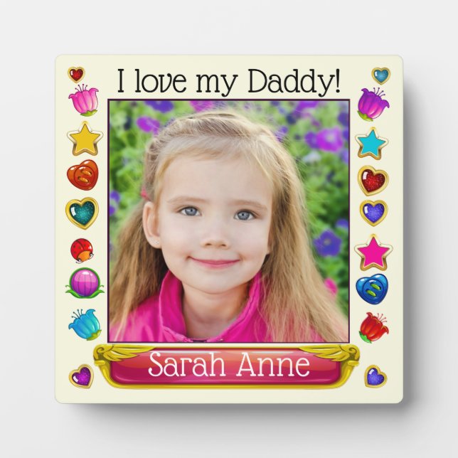 Foto Plaque Fotoplatte (Vorderseite)