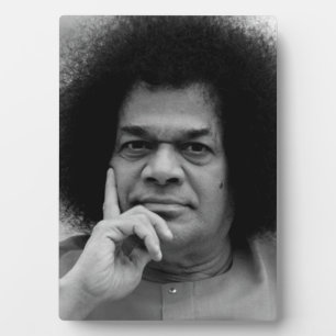 Foto Plaques mit Esel Sathya Sai Baba Fotoplatte
