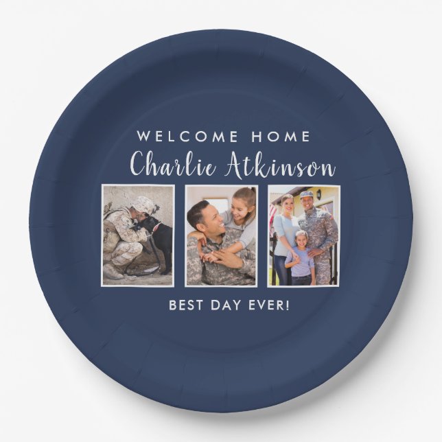 Foto-Platte für überraschendes Party Pappteller (Vorderseite)