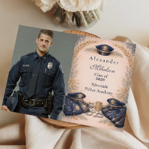 Foto Polizeiakademie Formelles Abzeichen Abschluss