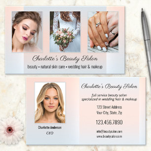 Foto-Portfolio Schönheitssalon Professional Visitenkarte