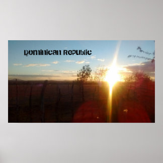 Foto/Poster der Dominikanischen Republik Poster