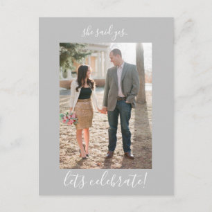 Foto-Postkarte der Interessenten Postkarte