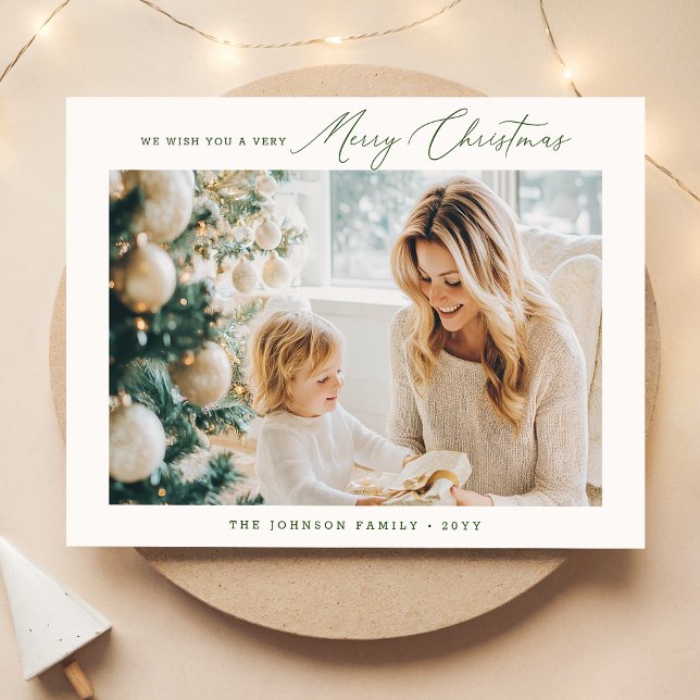 Foto Postkarte | Grüne Weihnachten (Von Creator hochgeladen)