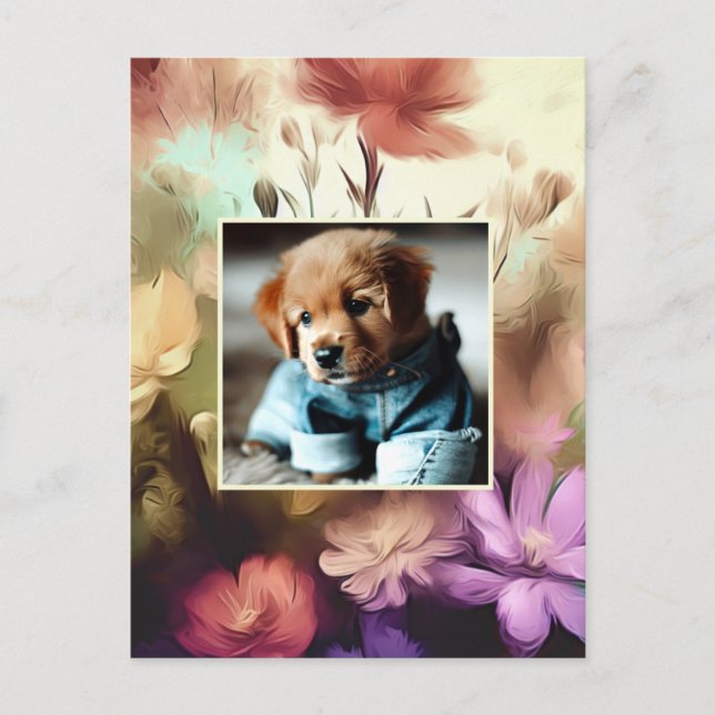 Foto Postkarte hinzufügen (Vorderseite)