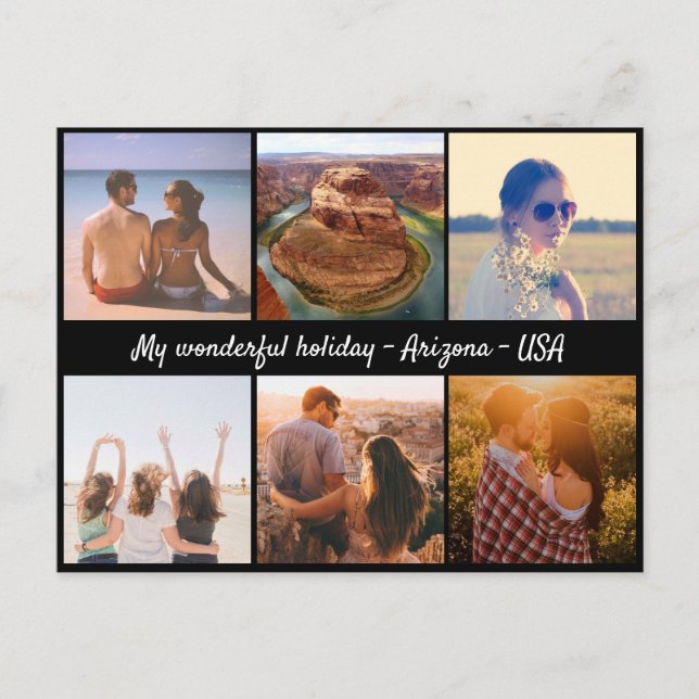 Foto-Postkarte hochladen Postkarte (Vorderseite)