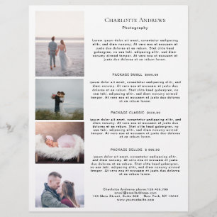 Foto Preislisten-Flyer