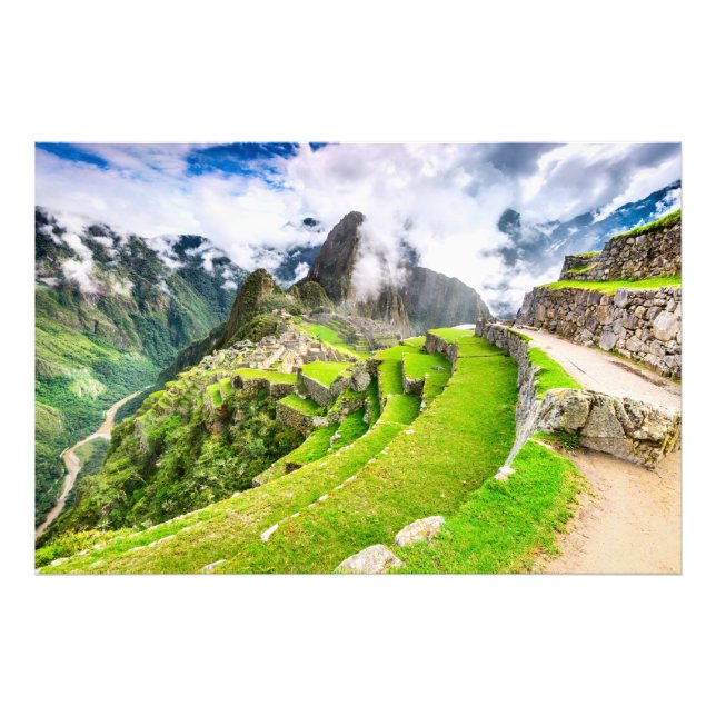 Foto Print Machu Picchu (Vorne)
