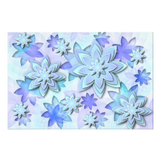 Foto Print mandala abstrakt Lotus Blume