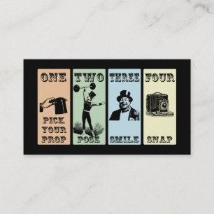 Foto Prop Signieren Vintages Party Visitenkarte