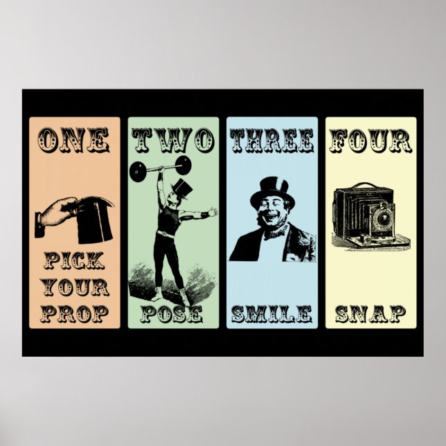 Foto-Prop-Zeichen Poster (Vorne)