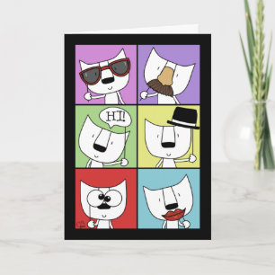 Foto Props Katzen Karte