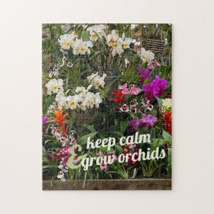 Foto-Puzzle behalt Calm & Grow Orchids Puzzle