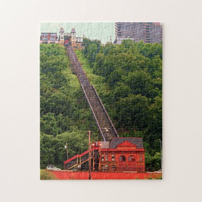 Foto Puzzle Duquesne Incline Pittsburgh (Vertikal)