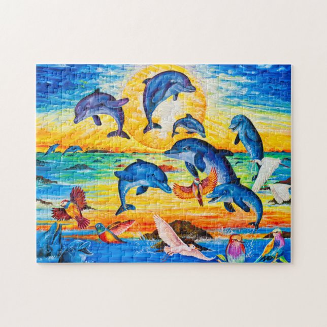 Foto Puzzle mit Geschenkboxen (Horizontal)