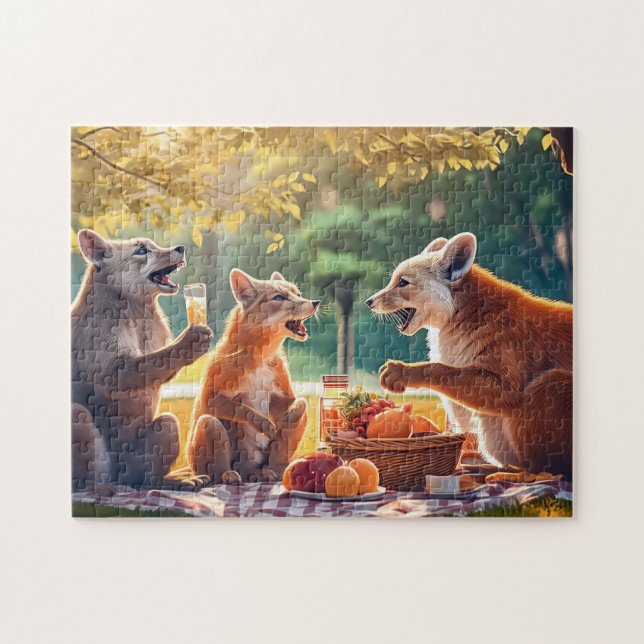 Foto-Puzzles Picnic-Hintergrund Puzzle (Horizontal)