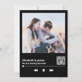 Foto QR Code Einzigartige Einladung zur Hochzeit