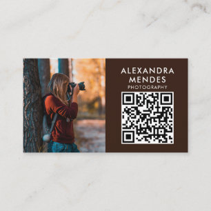 Foto QR Code, Fotograf Visitenkarte