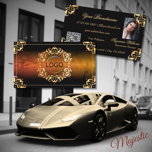 Foto QR-Code für das Logo "Schwarz und Gold" aus M Visitenkarte (Von Creator hochgeladen)