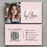 Foto QR Code Hautpflege Spezialist Rosa