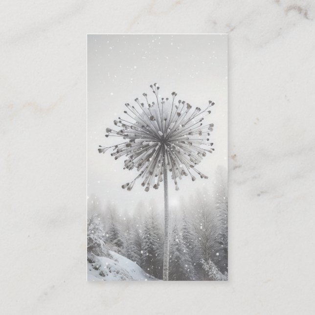 Foto qr Code Social Media Hochzeitkarte Visitenkarte (Rückseite)