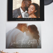 Foto QR für moderne Typografie