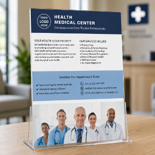 Foto QR Gesundheitsklinik für kundenspezifische Lo Flyer