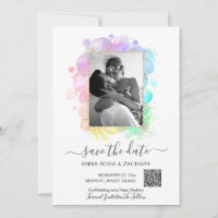 *~* Foto QR - Pastell Save the Date Website AR6 in