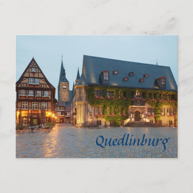 Foto Quedlinburg Postkarte (Vorderseite)