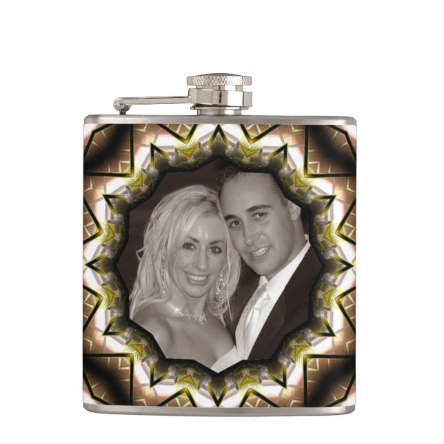 Foto Rahmen 11 Wrap Flasche Flachmann (Vorderseite)