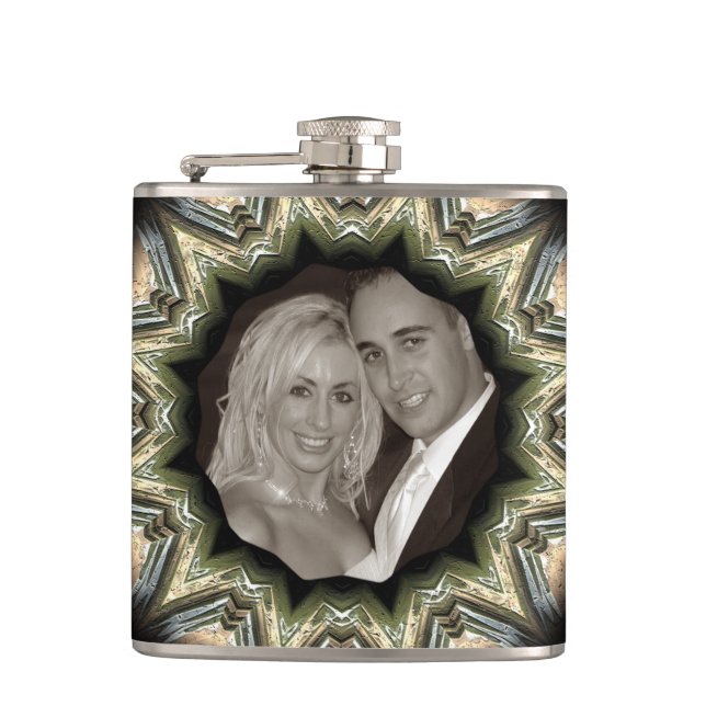 Foto Rahmen 14 Wrap Flasche Flachmann (Vorderseite)