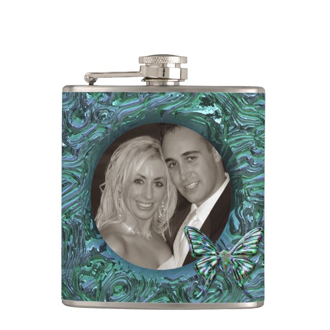 Foto-Rahmen-2-Maske Flachmann (Vorderseite)