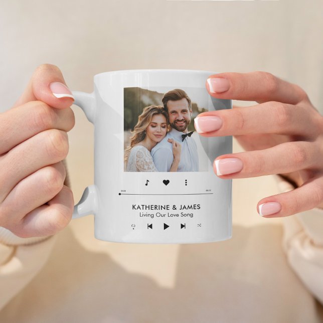 Foto-Rahmen für Musikplayer Personalisiert Kaffeetasse (Von Creator hochgeladen)