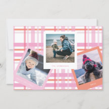 Foto-Rahmen | Gingham Merry Christmas