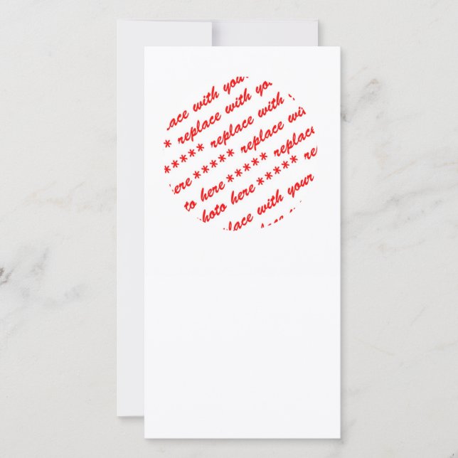 Foto-Rahmen mit einfachem weißem Kreis (Vorderseite)