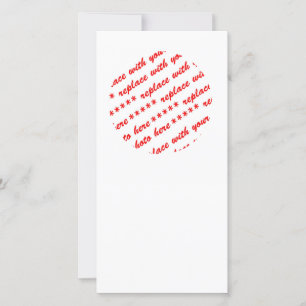 Foto-Rahmen mit einfachem weißem Kreis