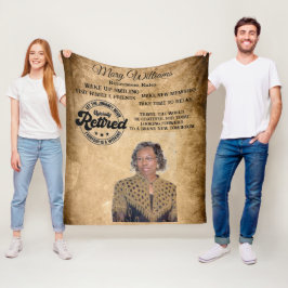 Foto Rente Fleecedecke