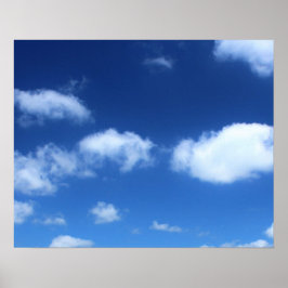Foto "Restful Clouds" Poster