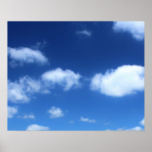 Foto "Restful Clouds" Poster