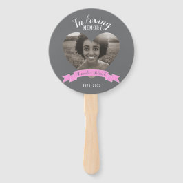 Foto-Rosa-Farbbandgebläse Fächer