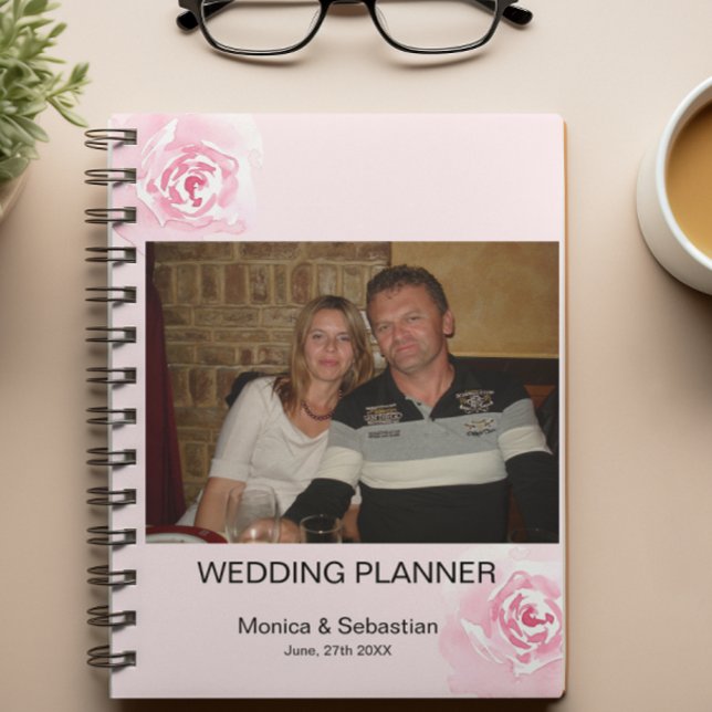 Foto-Rosa-Hochzeitsplaner Planer (Von Creator hochgeladen)
