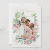 Foto Rubrum Lilies Danke, Karte