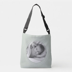 Foto Sage Green Crossbody Bag Tragetaschen Mit Langen Trägern