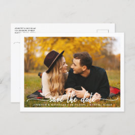 Foto Save the Date Ankündigungspostkarte