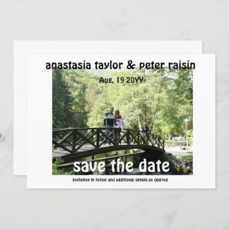 Foto Save the Date Einladung