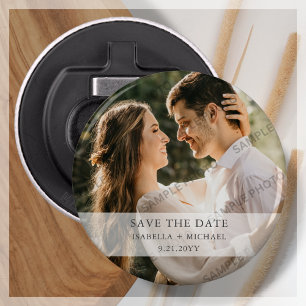 Foto Save the Date Flaschenöffner