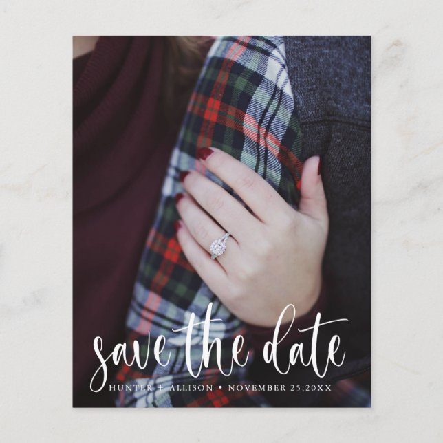 Foto Save the Date Flyer (Vorne)
